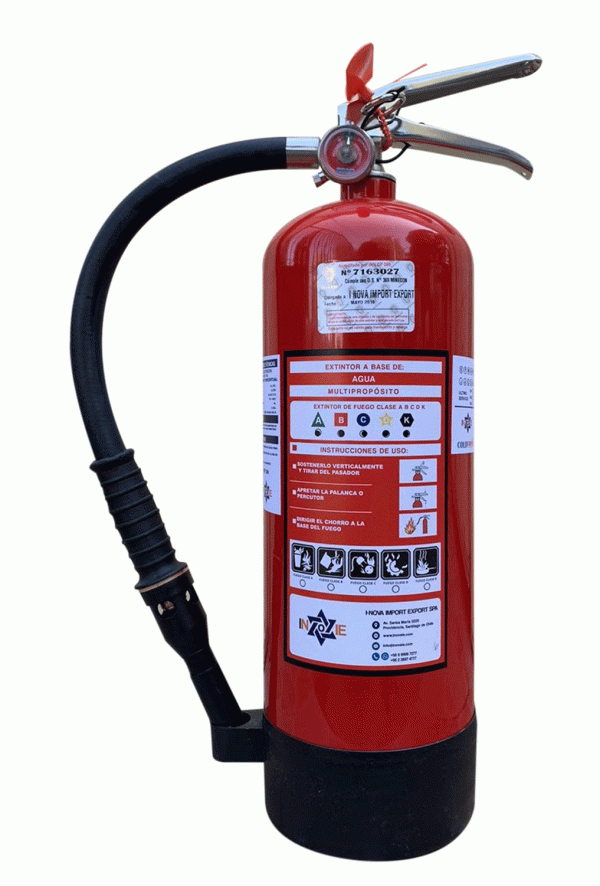 EXTINTOR PROFESIONAL COLD FIRE 6 LT