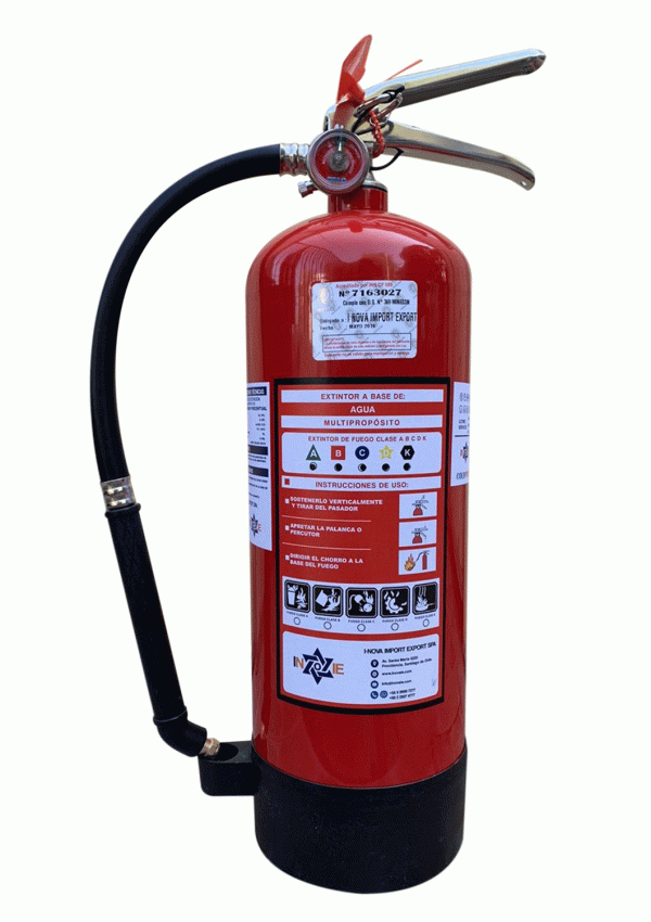 EXTINTOR PROFESIONAL COLD FIRE 9 LT